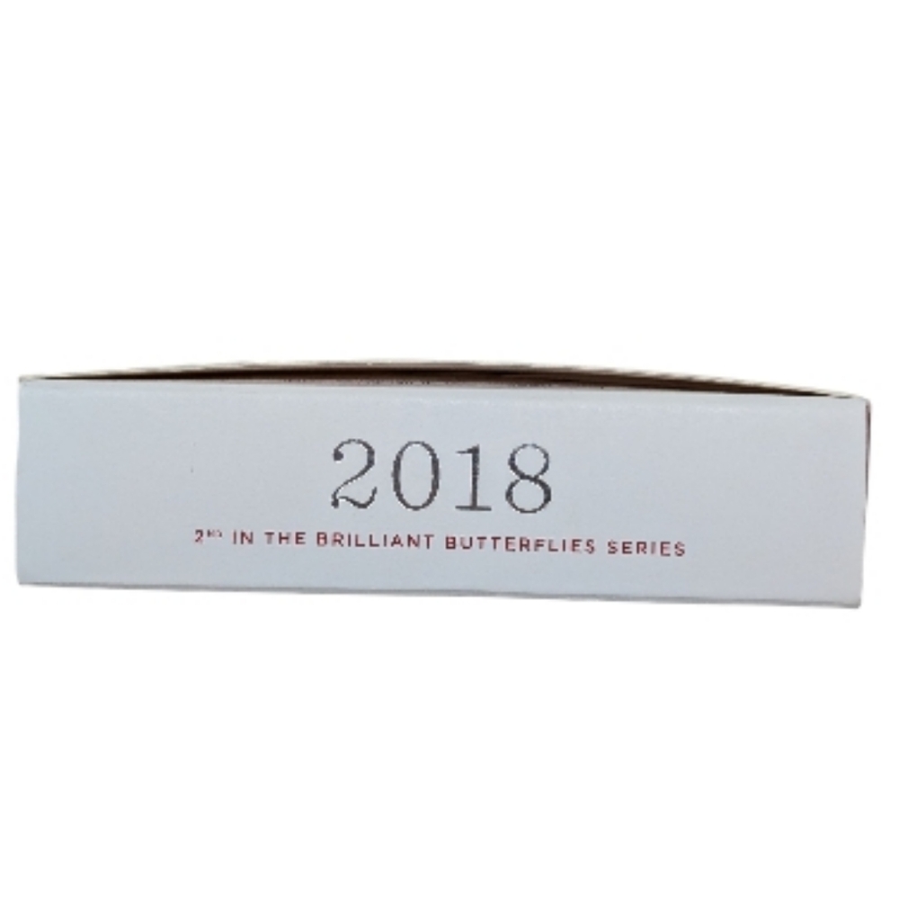 Hallmark Keepsakes Brilliant Butterflies 2018 2nd Edition Christmas Ornament - Picture 10 of 10